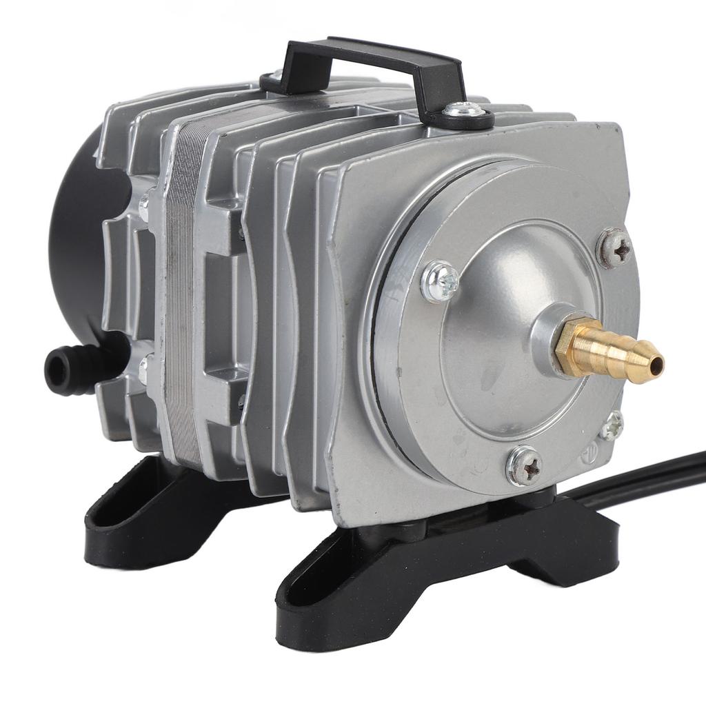 Electromagnetic Air Pump Efficient Low Noise Aluminum Alloy Fish Tank Air Pump for Garden Pond