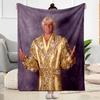 Ric Flair Blankets Are Suitable for Living Rooms,making Them an Ideal Choice for Outdoor Travel and Gifts.