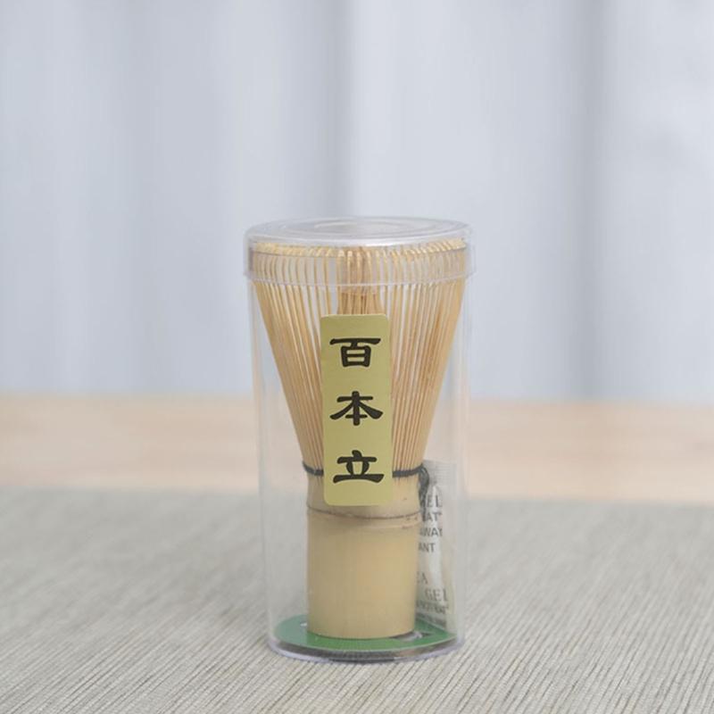 ProfessionalSustainable Authentic Bamboos Chasen Whisk Professional Beverage Mixing Frothing Tool For Home Use Even Foam