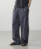 ASP Washed Cotton Wide Elastic Pants - Slate Charcoal