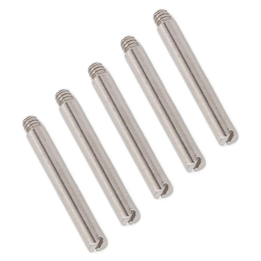 5pcs Watch Strap Screw Link Pin Watch Band Screw Tube Replacement Accessories Repair Parts for