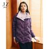 JUZUI Women's 2024 Winter Elegant Hooded Down Jacket