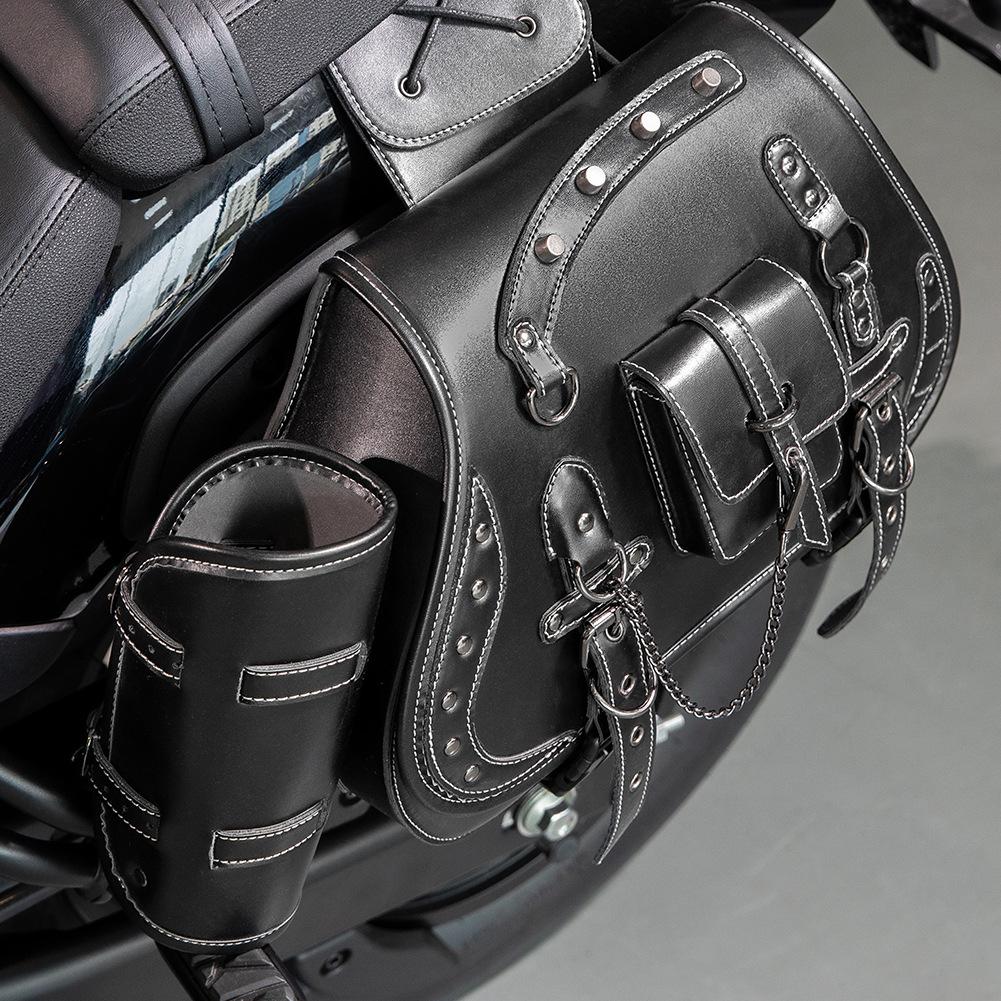 Punk Harley Cruise Prinz Modifizierte Seitentasche Lokomotive Werkzeuge Seitentasche Satteltasche Seitentasche