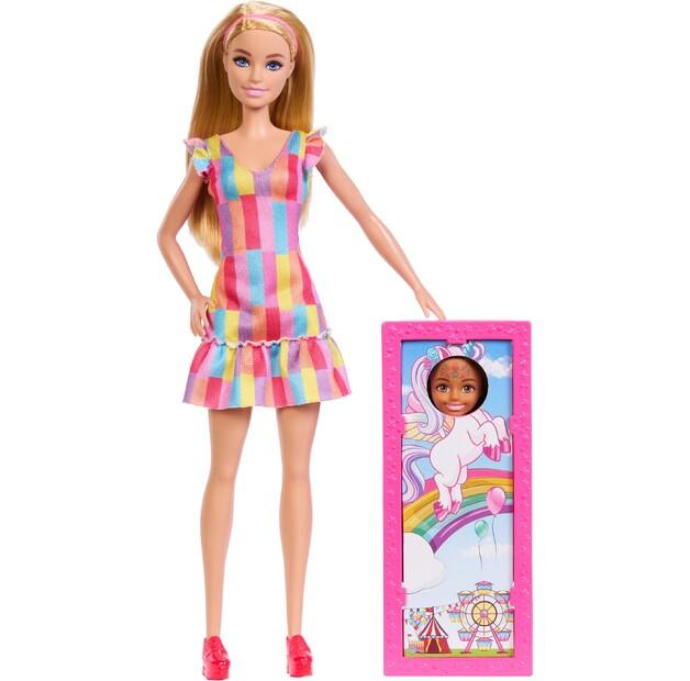 Кукла Barbie День на ярмарке набор с куклой Barbie Chelsea для детей +3 JFL61