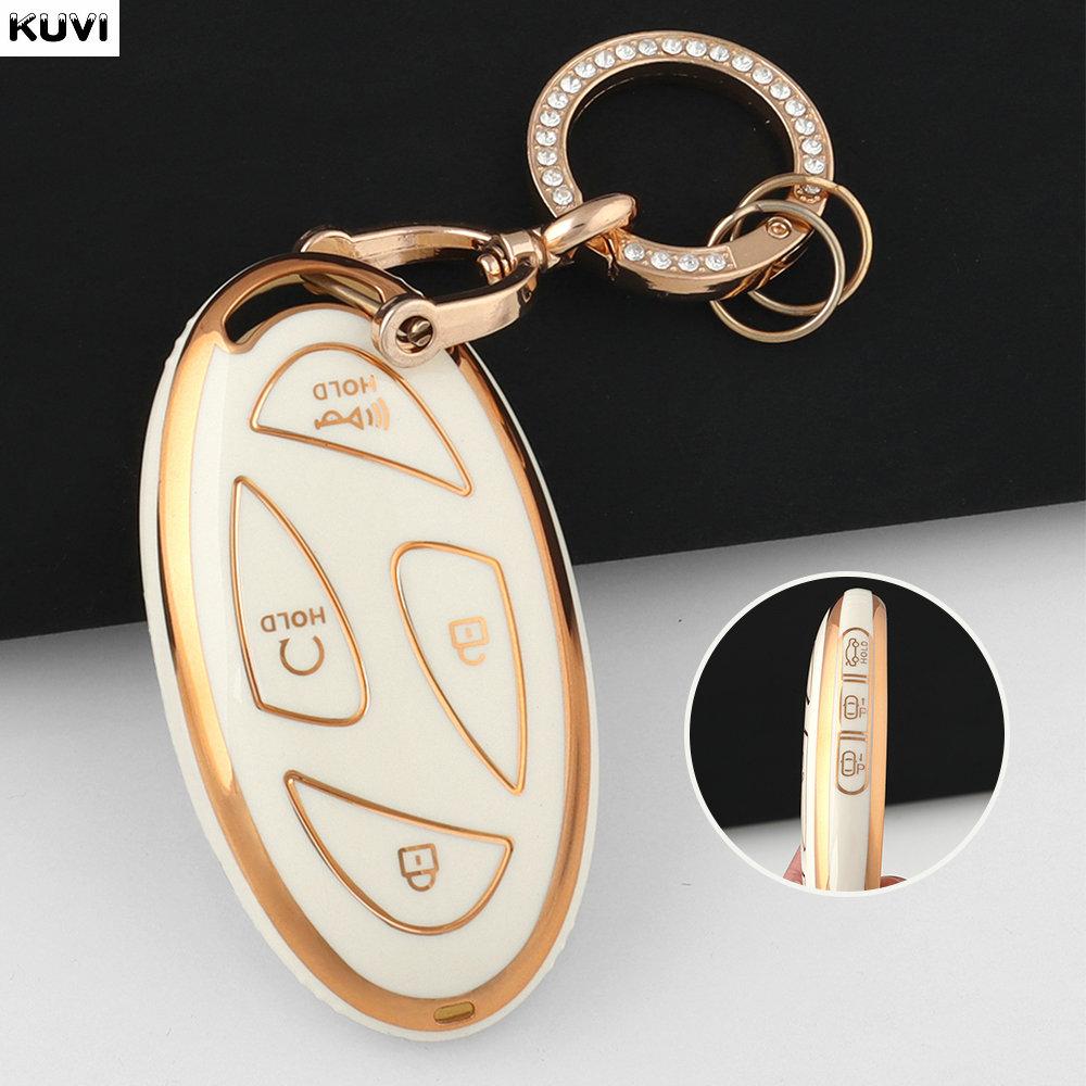 

5 7 Buttons New Tpu Car Remote Key Case Cover Shell For Xiandai Ioniq 6 New Grand Prix Gn7 Kona Protected Holder Keyless Fob Bag