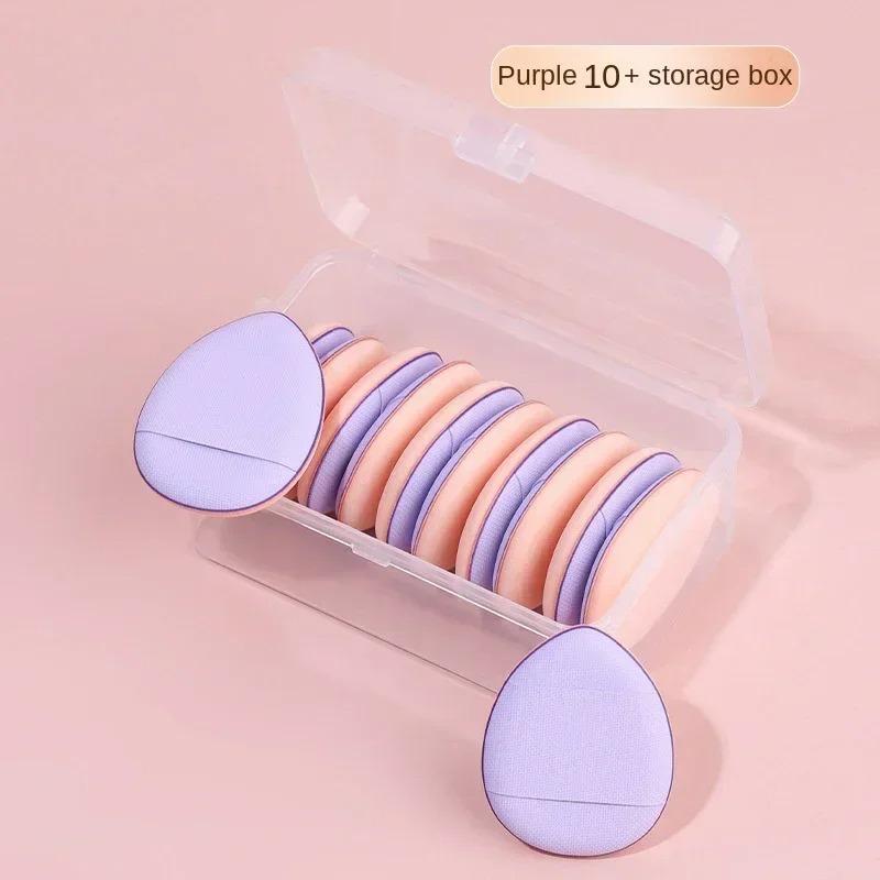 5/10Pcs Mini Finger Puff Foundation Small Air Cushion Powder Sponge Face Concealer BB Cream Cosmetic Applicator Makeup Tools