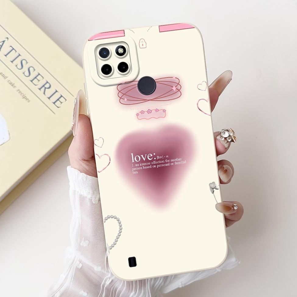 For Realme C21Y RMX3261 RMX3263 C25Y RMX3269 Cover For Realme C21Y Case Cute Cat Funny Cool Fashion Silicone Shockproof Bumper