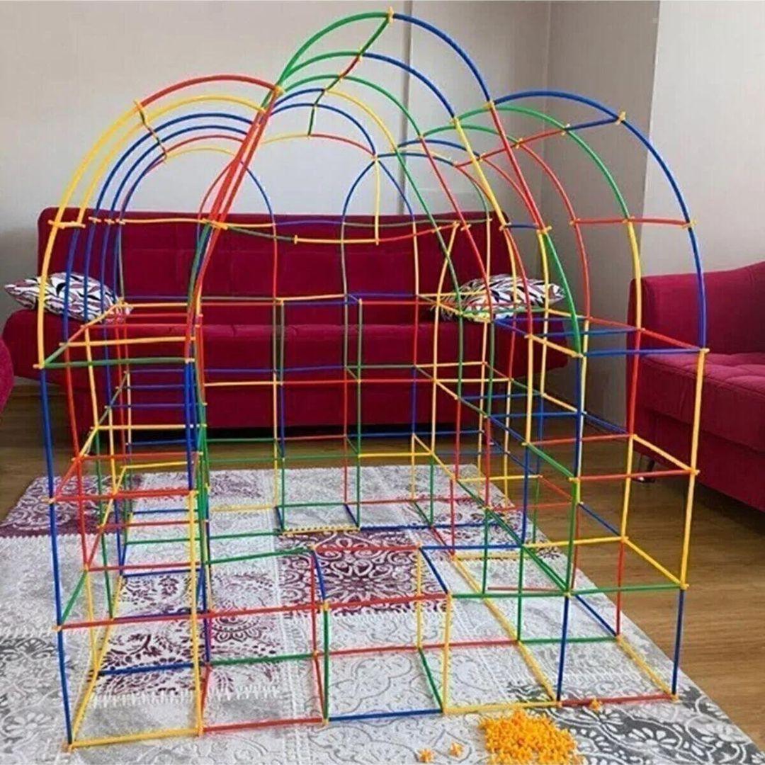 

Детский ребенок вставляет воображение интеллекта и силовой образовательный блок 4д Дий