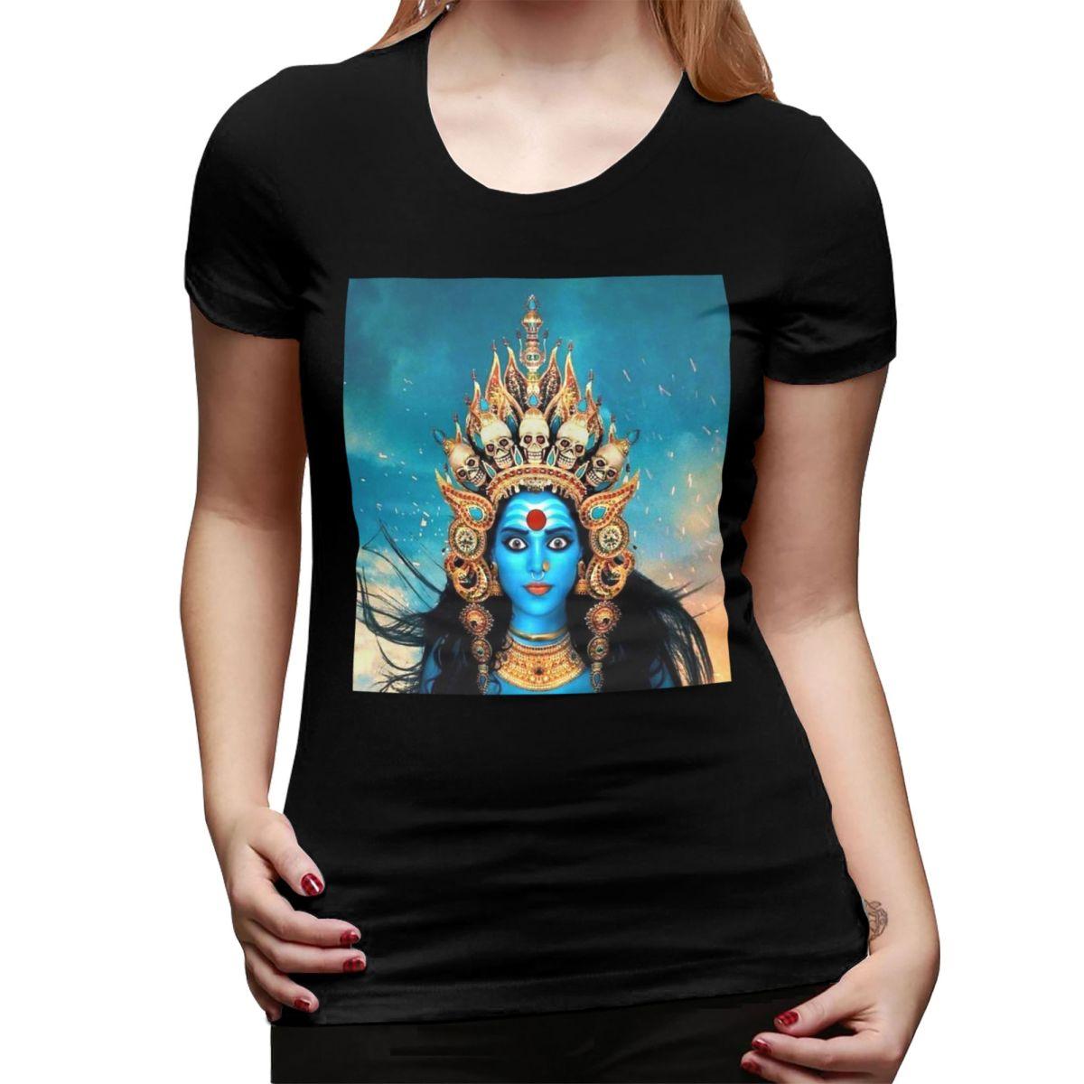 

Cosmic Kali Ma Hindu Goddess Of Destruction TShirt for Women ONeck Streetwear T Shirts Womens Tees Short Clothes Tops 4XL