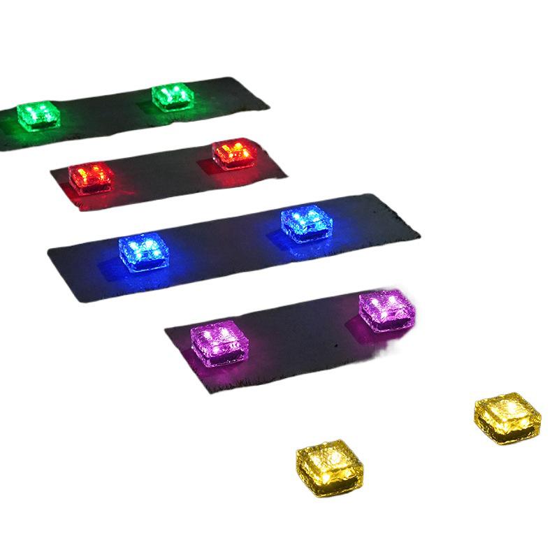 Solar Ice Brick Waterproof Outdoor Garden Light