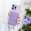 Husă cu curea tip portofel pentru OPPO Realme 14 Pro Plus 13 C63 C61 C67 C55 Reno 13F 12F 11F Bandă Love Suport card Curea lanyard Crossbody Cover