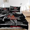 Custom Textile Nightmare Freddy Bedding 3 Piece Set HD Print Duvet Cover Pillowcases for Teens Adult Bedroom Decoration