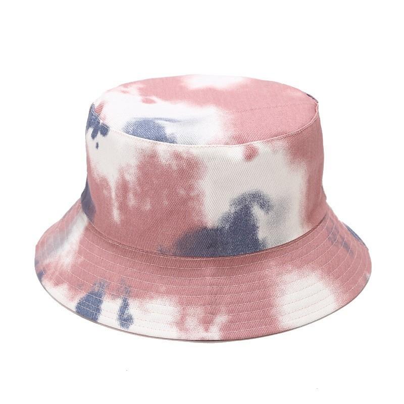 Dyeing Cotton Fisherman Hat With Wide Brim For Summer Outdoor Sun Protection