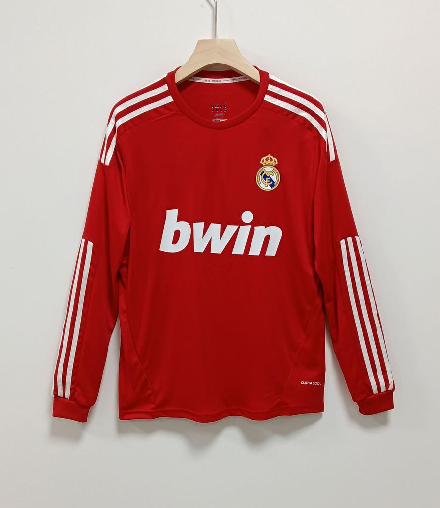 Langarm Vintage Trikot Fußballtrikot Real Madrid, Manchester United, England Arsenal, Portugal Inter Mailand AC Replica Trikot