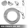 Wire Rope Puller 1.6T/3500lbs Capacity Hand Winch Rope 66ft Grip Puller Manual Wire Rope Puller Heavy Duty Wire Rope Grip Puller Hoist Pulling Towing