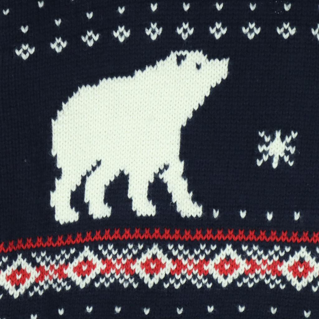 Polo Ralph Lauren Nordycki wzór Długi rękaw Szalowy kołnierz Dzianinowa kurtka 150 Dziecięca Używana