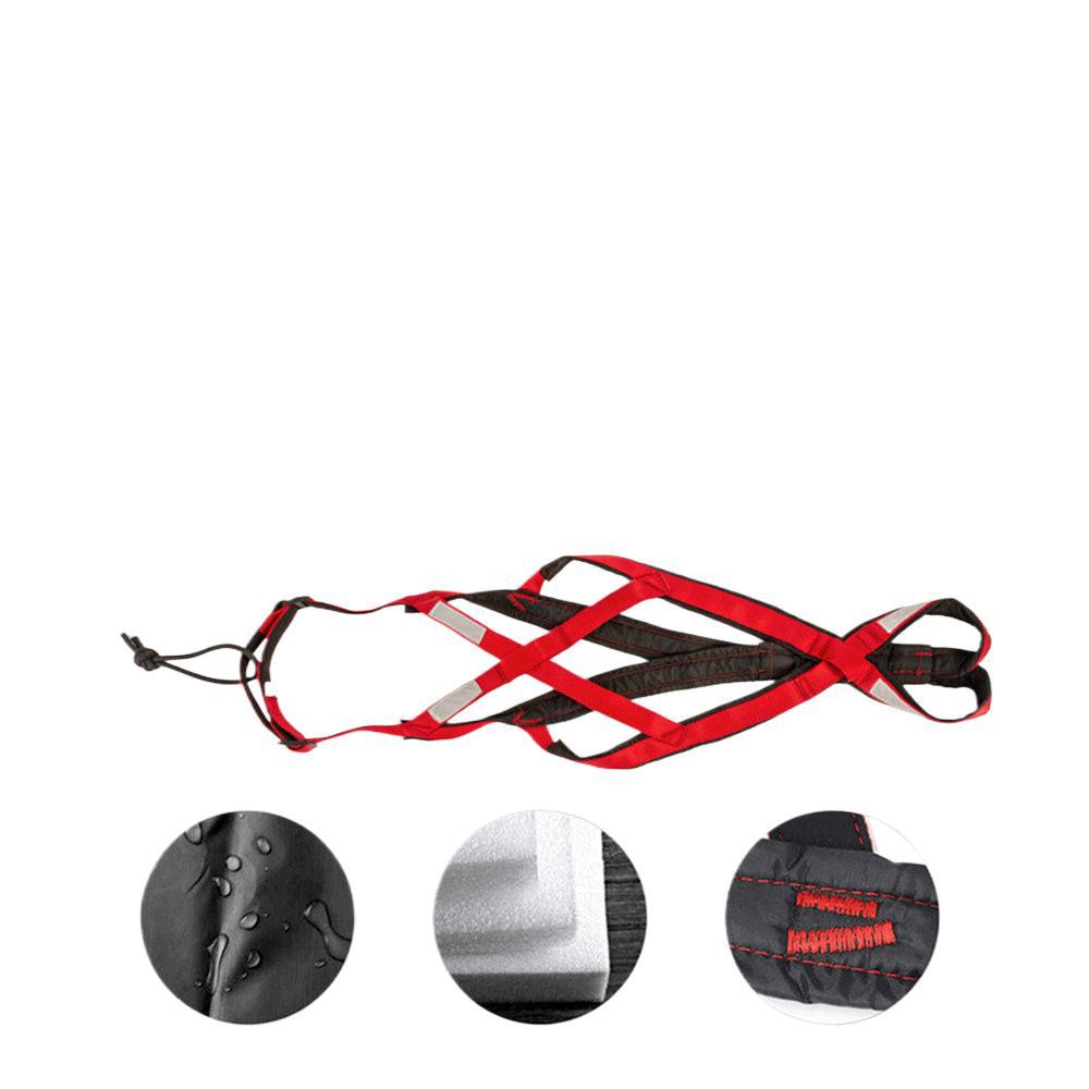 Snow Pull Pet Sled Chest Strap Erha Golden Retriever Samoyed Medium and Large Dogs Running Traction Reflective Chest Back
