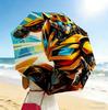 Transformers Adventure 8 Ribs 3Fold Black Glue Uv Protection Umbrella Sun Protection Rainproof Compact Folding Umbrella For Travel Daily Use C923746