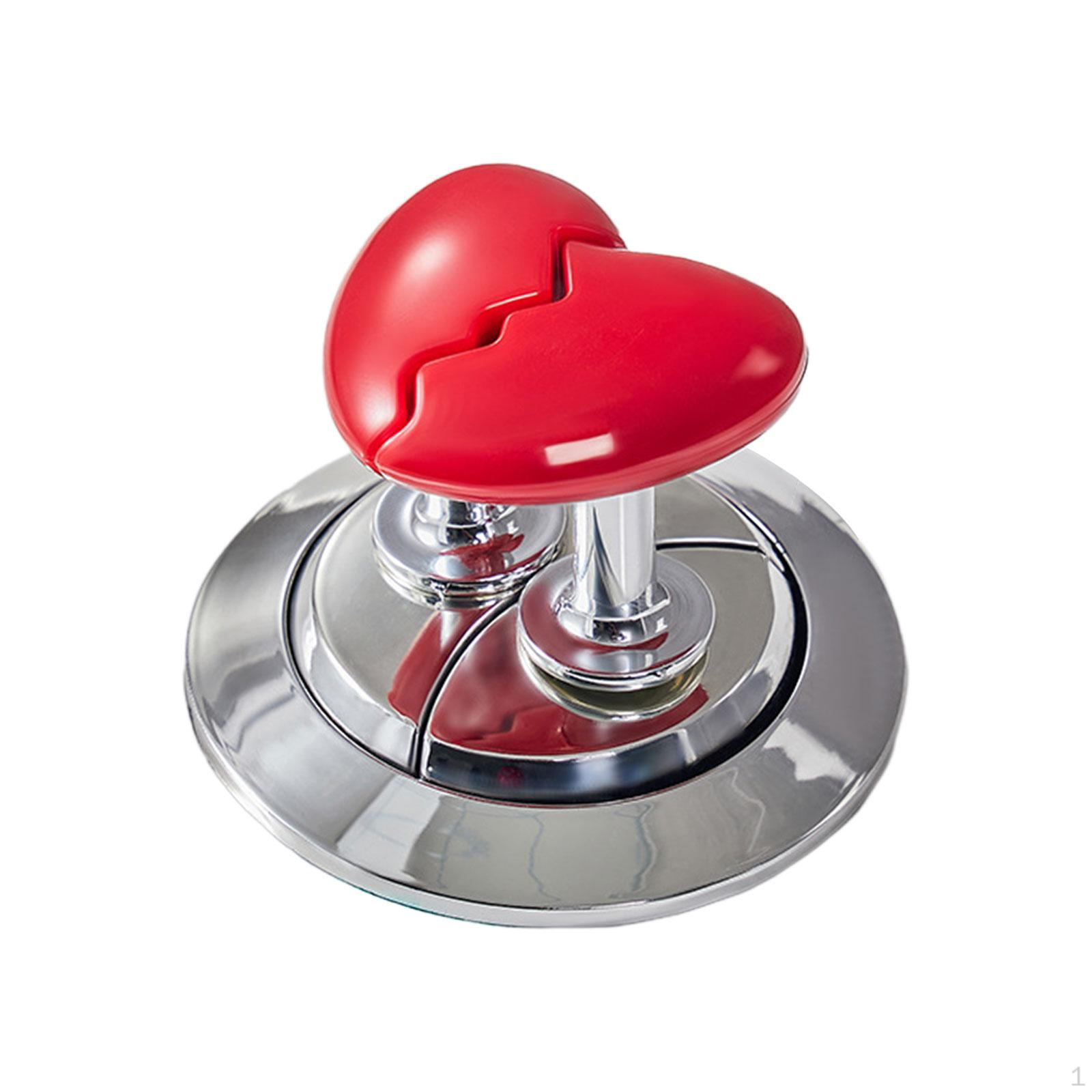 

Кнопка для унитаза в форме разбитого сердца, удобный инструмент для женского маникюра