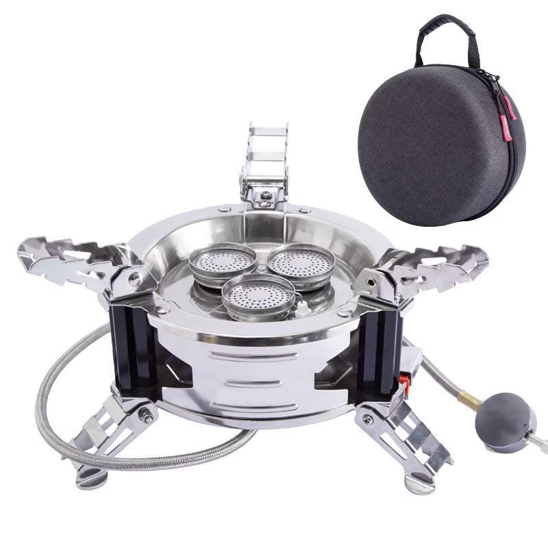 Gongziyu Portable Stainless Steel Camping Cassette Stove