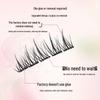 Yu Xiaoya Large Capacity Easy-Apply No-Glue Three-Step Natural False Eyelashes