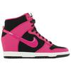 Nike Dunk Sky Hi Essential Women Sneakers Pink Black Fireberry-White 644877-010