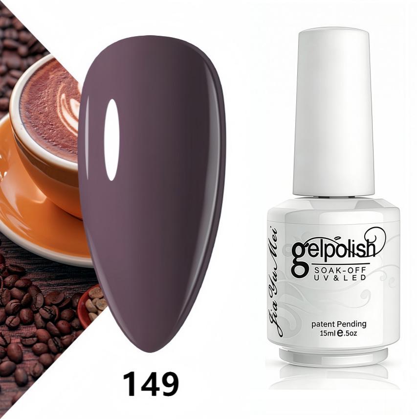 Koudan Long-lasting Gel Nail Polish Set - Firm Base & Top Coat