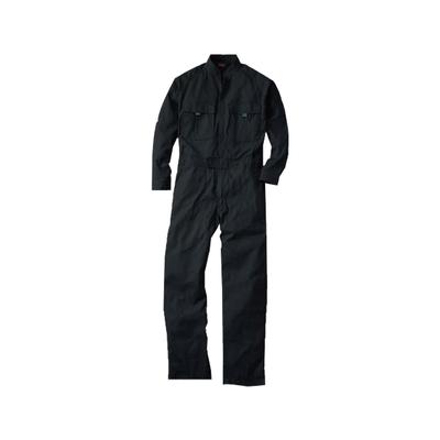 Jumpsuit, 9000 Yen, Overalls, One-piece Suit, Long Sleeves, 21 Colors (L, Black)