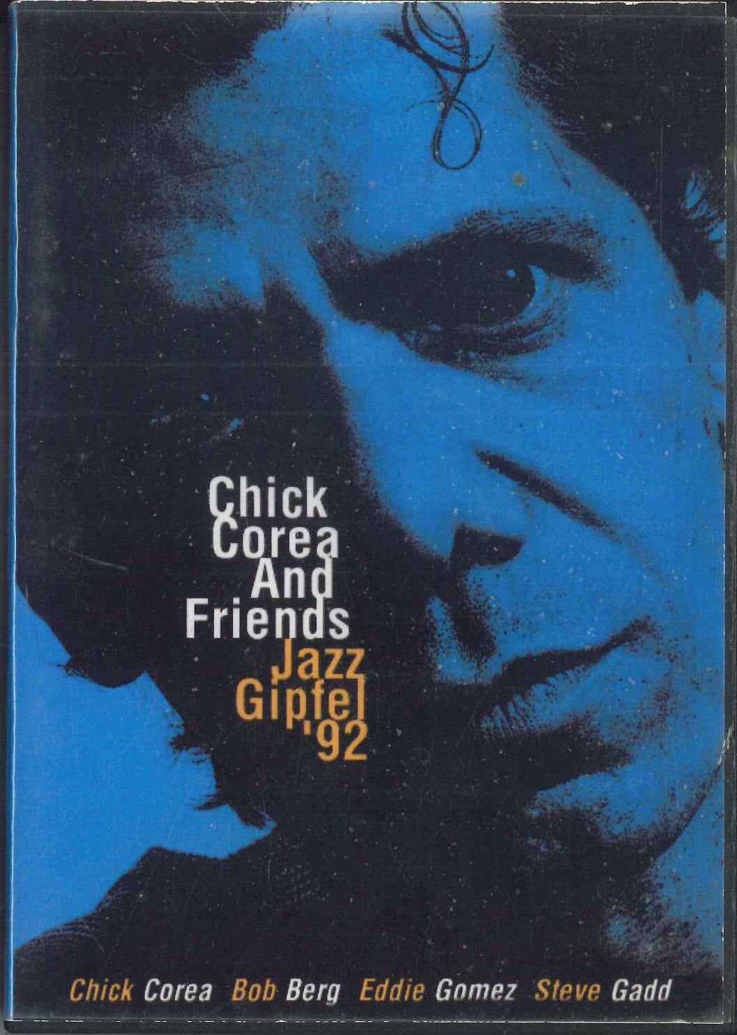 

DVD CHICK COREA & FRIENDS - Jass Gipfel 92 NONE NOT ON LABEL Japan Jazz Used