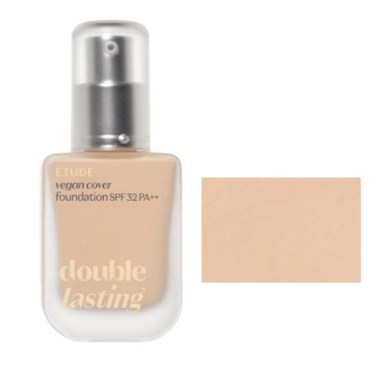 

a0602 ETUDE Тональная основа Double Lasting Vegan Cover SPF35 PA++ 30 г 23N1 sand