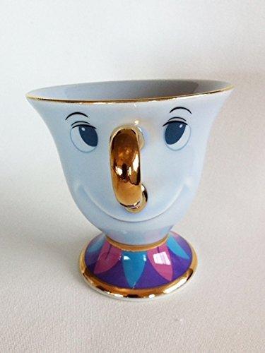 Beauty and the Beast" "Once Upon a Time" Tokyo Disney Resort Exclusive Mrs. Potts Teapot and Chip Teacup Set