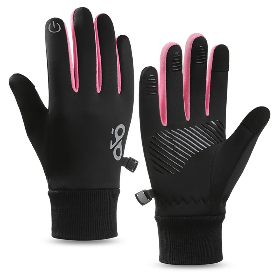 Getinfit Cycling Gloves Winter Boys Girls Cycling Running Sports Outdoor Soft Warm Anti-Slip Waterproof Snow Play Touch Screen
