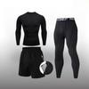 Men's Cross-Border Fitness Compression Set: Tight Base Layer for Sports, Basketball, Football, Running, and Yoga.