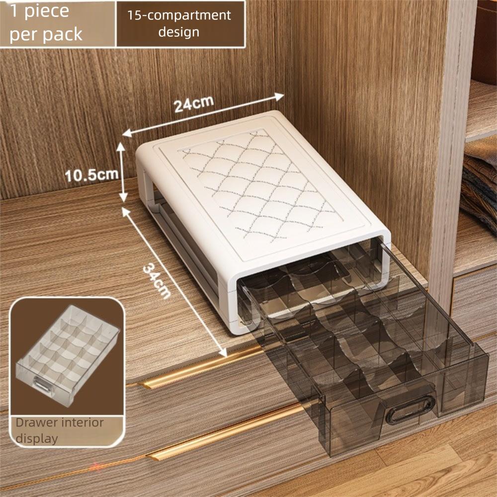 Stackable Drawer Storage Box Large Capacity Organize Box New Storage Cabinet Socks