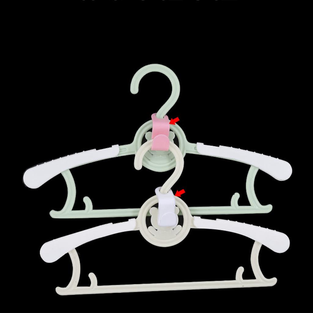 100 Pcs Clothes Hanger Connector Hooks Space Saving Closet Organizers Hanger for Clothes