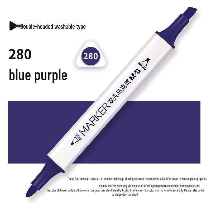 M&G Dual-Tip Washable Water-Based Marker Pen