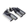Quad Exhaust Tip For Volkswagen Touareg V6 V8 Upgrade W12 Stainless Steel Exhaust System Car Exhaust Pipe Muffler Tip Tailpipe