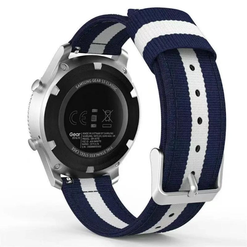 22mm Nylon Strap For Huawei Watch 5/GT6-5-4-3 46mm Fashion Comfortable Breathable Wristband Huawei Watch GT6-5-3 Pro 46mm Correa