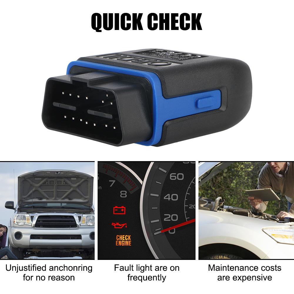 Mini Wireless Bluetooth 4.0 OBD2 Scanner Car Care Diagnostic Scanner Car OBD II ELM327 V1.5 Car Code Reader Auto Repair Tools