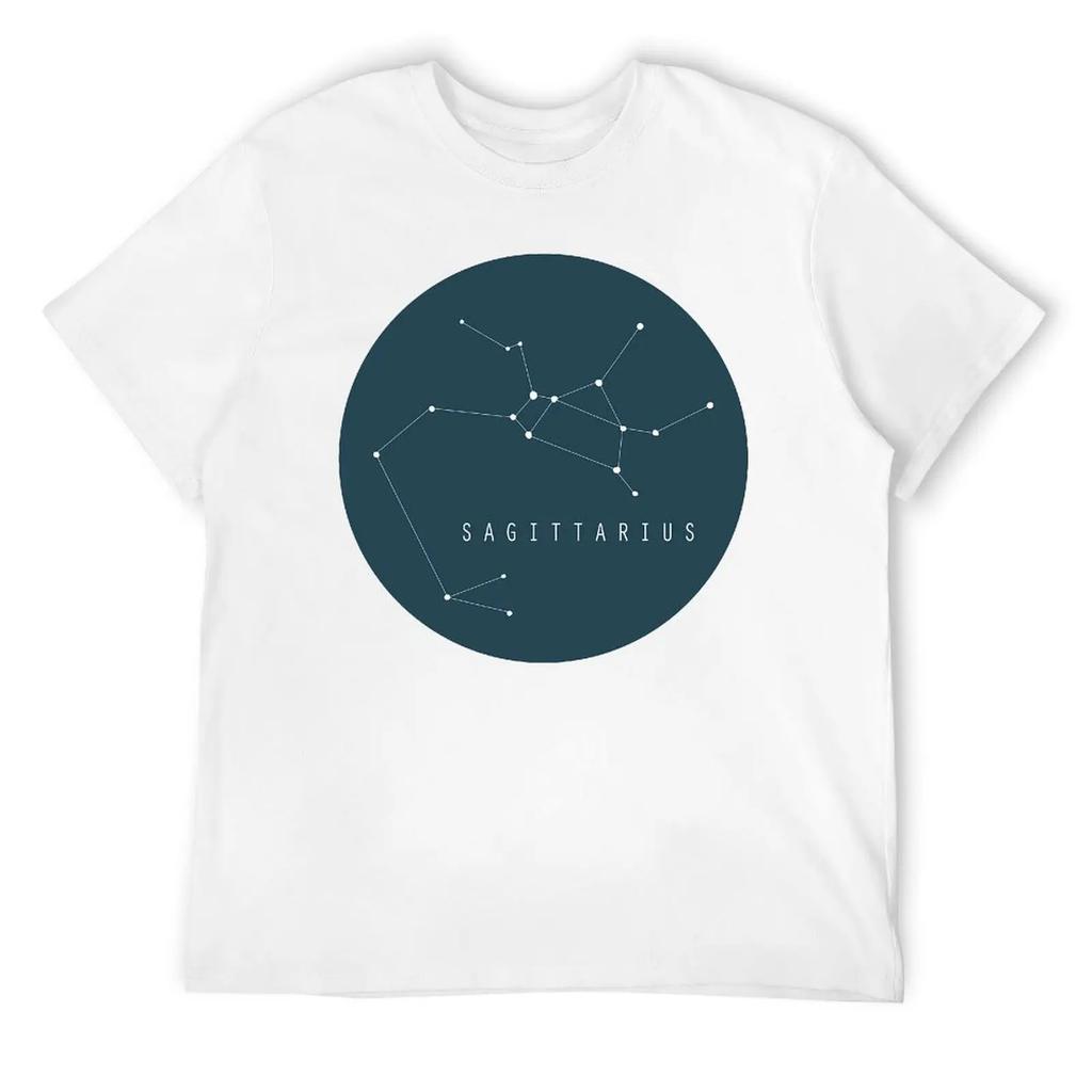 Round Neck Sagittarius Twelve Constellation (6) T-shirt  Motion Top Tee Funny Graphic Humor Graphic Travel USA Size