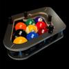 Precision-Engineered Professional Billiard Rack System That Eliminates Gaps,Heavy Duty Solid Wood Billiard 8-Ball/9-Ball