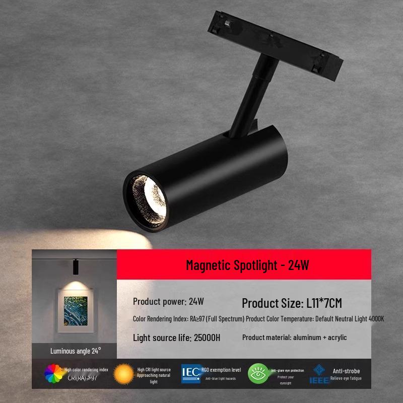 Magnetic Honeycomb Track Light for Kitchen & Living Room Ceilings