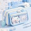 Large Capacity Pen Bag Multi-Pockets Pencil Pouch New Pencil Case
