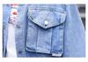 Early Autumn Batwing Sleeve Denim Jacket