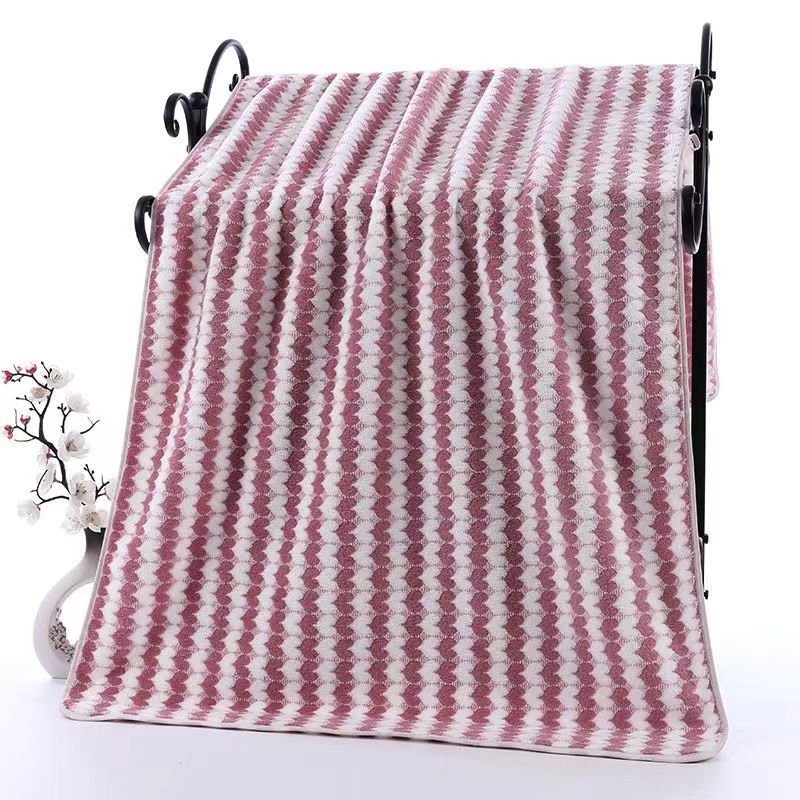 

Коралловый флис набор полотенец для мамы и ребенка в форме сердца подарочное полотенце банное полотенце мягкое банное большое полотенце towel 35 * 75cm фиолетовый