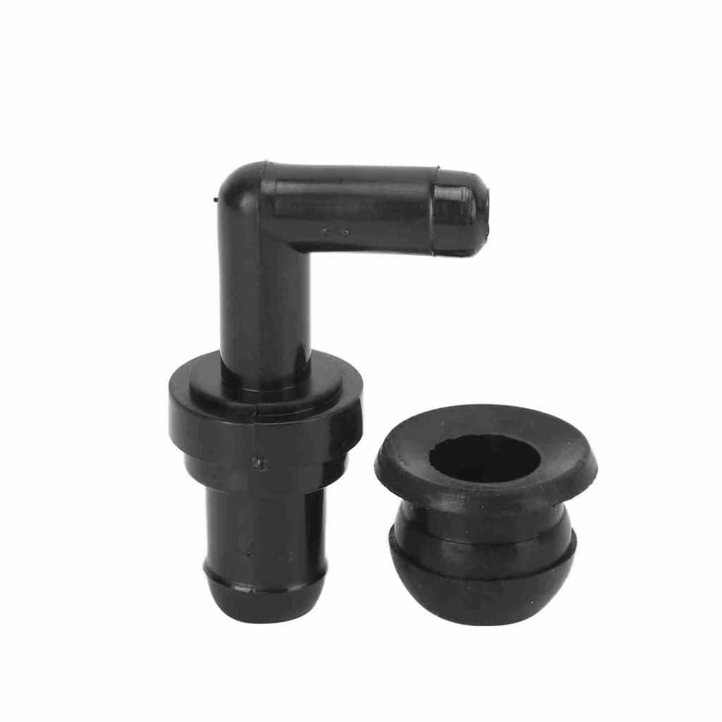 90 degrees PCV Valve Grommet Kit 17130‑PM6‑003 ABS Rubber Replacement for Acura Integra 1990‑1999