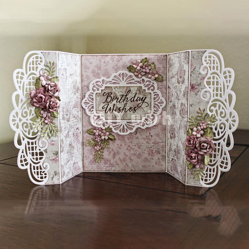 Orion Border Dies Metal Cutting Dies Stencil for DIY Scrapbooking Embossing Paper Cards Decorative