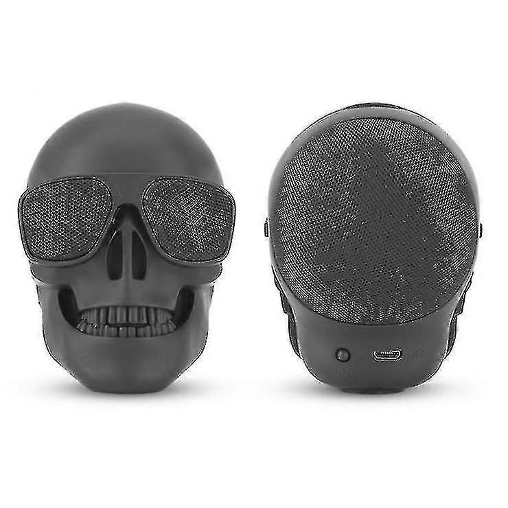 Skull Head Wireless Bluetooth Speaker, Card U Disk Hand Subwoofer Speaker