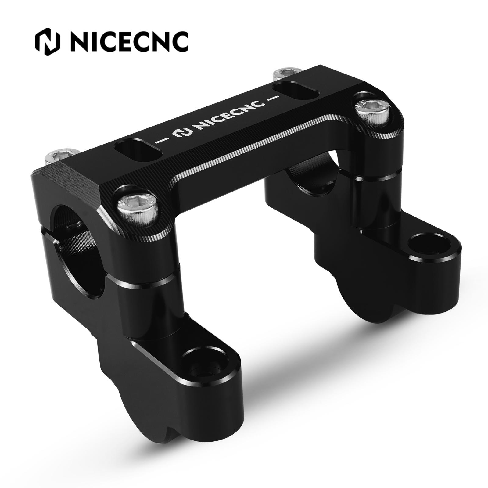 For BMW R1250GS Adventure 2019-2024 NICECNC Handlebar Riser For BMW R1250GS 2019-2023 BMW R1200GS /R1200GS Adventure 2014-2018 чёрный