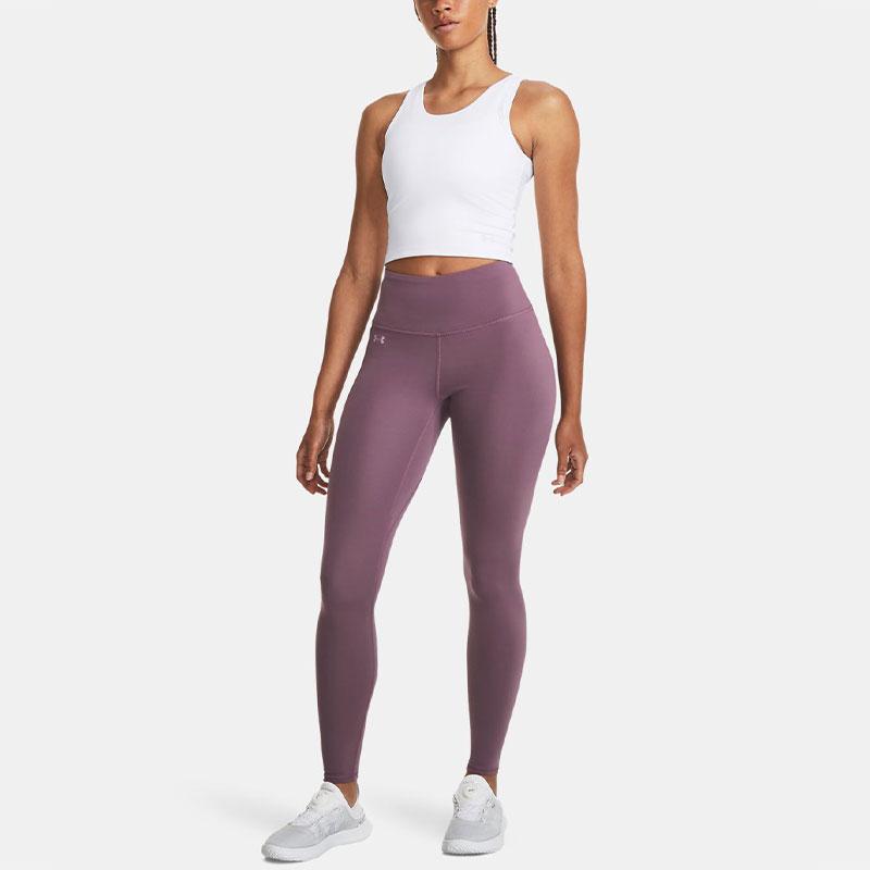 Under Armour Motion Solid Compression Leggings Women Leggings Purple 1361109-500